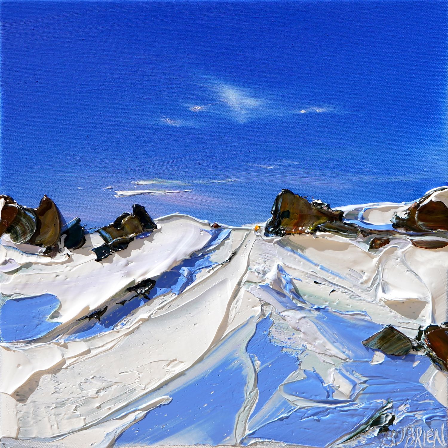 LITTLE BLUEBIRD - The original painting