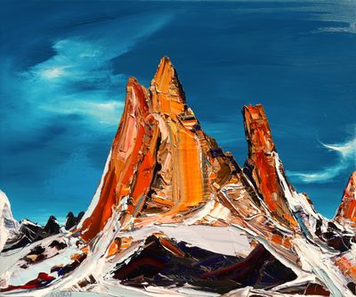 LEGEND HAS IT - The original painting