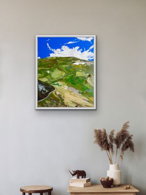 Prints - MAIN RANGE GLACIER