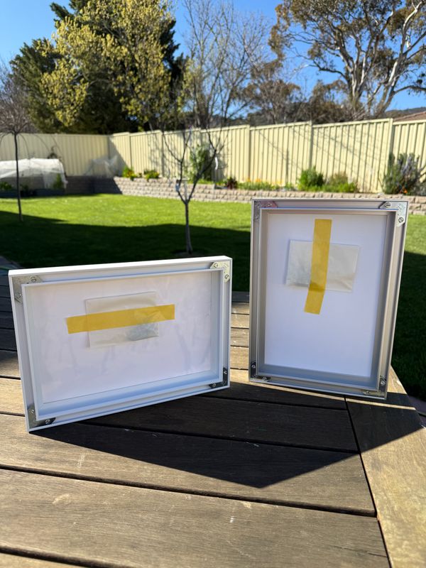 Satin Print + Aluminium Frame