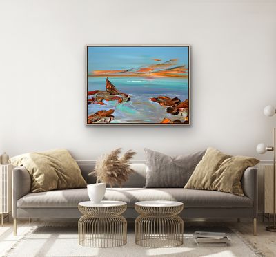 ONE TREE ROCK - The original painting