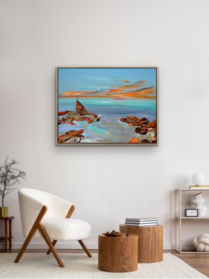 ONE TREE ROCK - The original painting