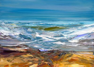 ROCKY POINT - The original painting