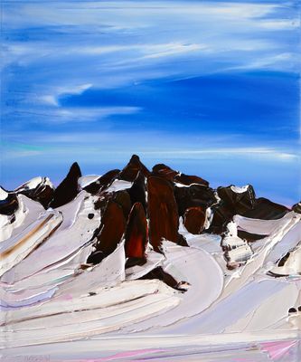 TRAVERSING THE VIEW - The original painting