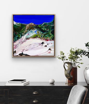 SPRING POWDER   - The original painting