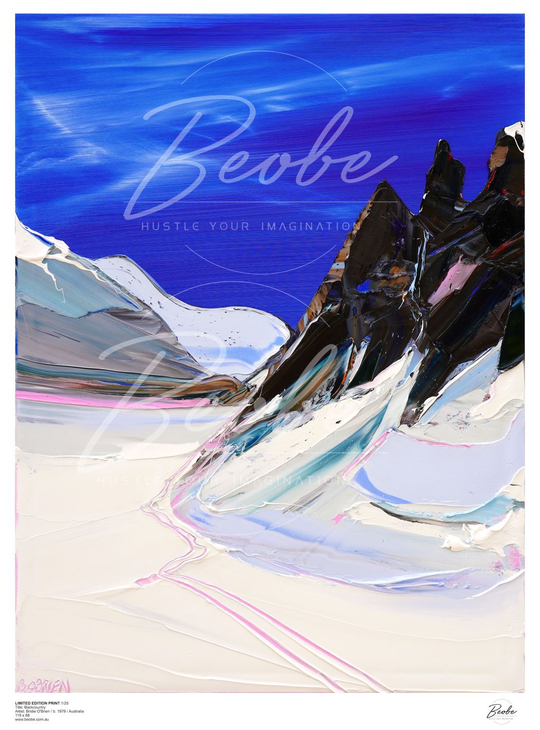 Limited Edition Print - 119cm x 88cm - BACKCOUNTRY