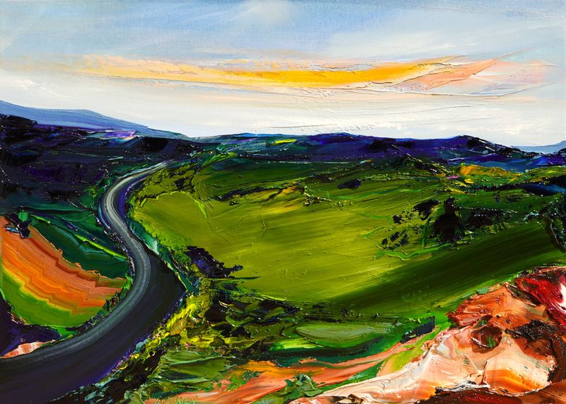 MURRUMBIDGEE HINTERLAND - The original painting