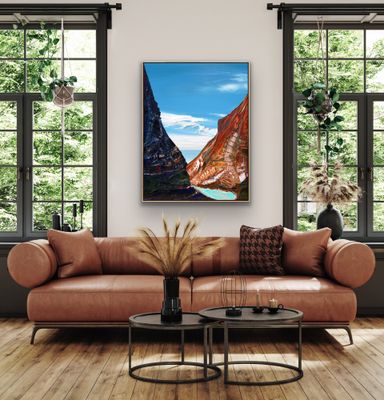 TIGER LEAPING GORGE - The original painting