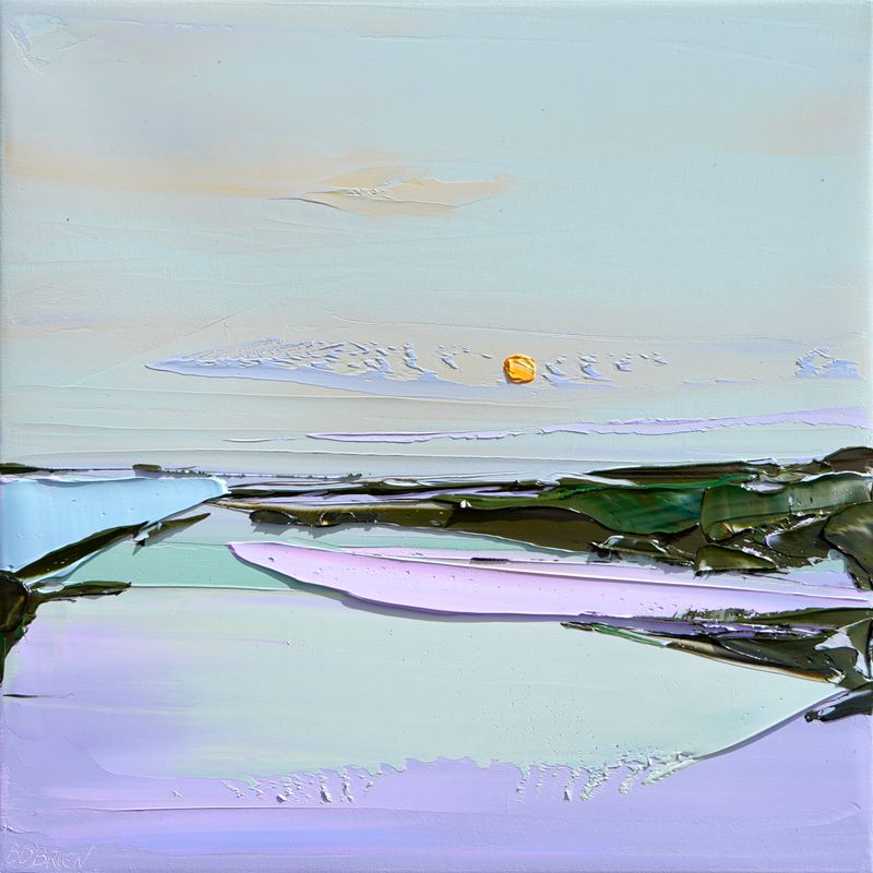 JIGSAW DUNE AND THE MOON - The original painting