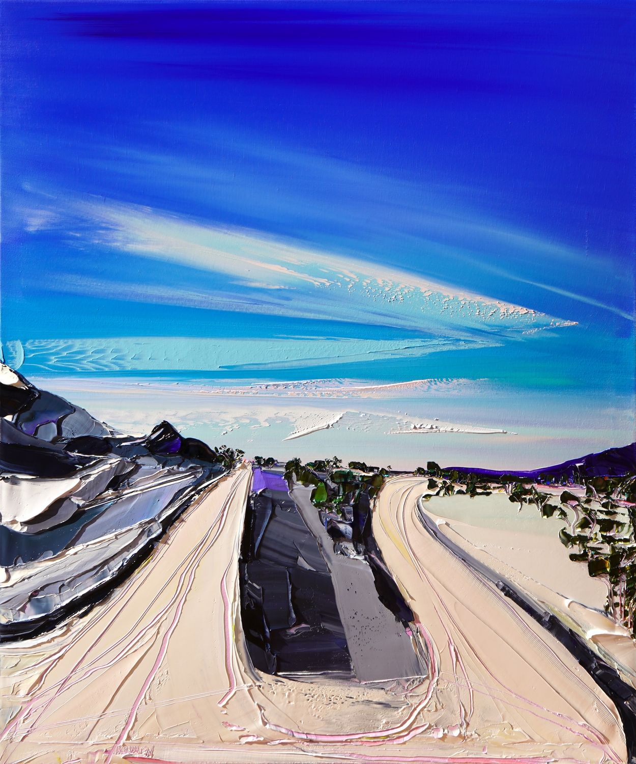 SLIGHTLY DANGEROUS - The original painting