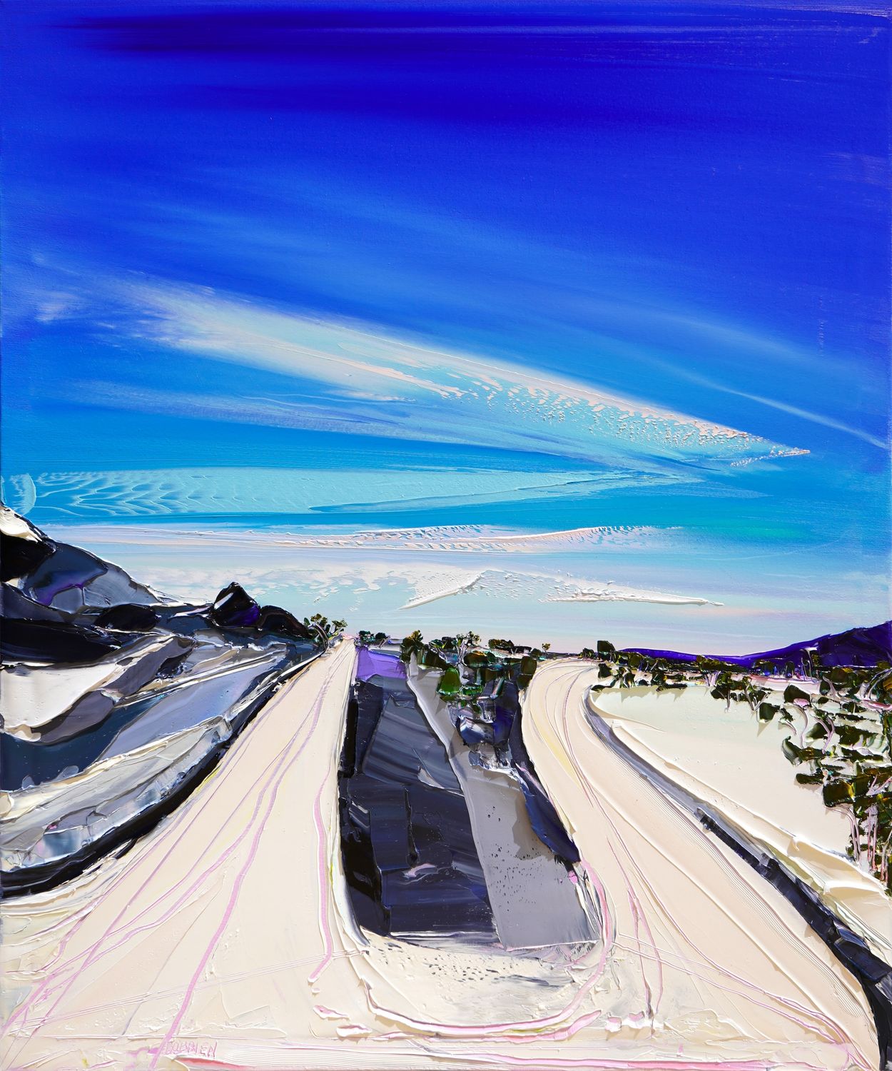 SLIGHTLY DANGEROUS - The original painting