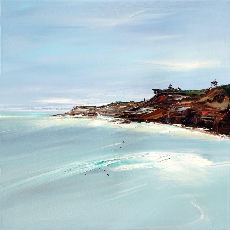 SURFERS BRONTE - The original painting