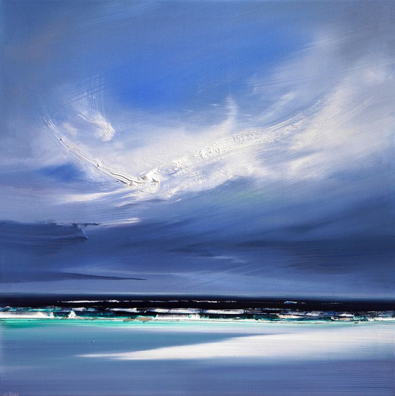 FLINDERS CHASE BLUES - The original painting