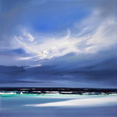 FLINDERS CHASE BLUES - The original painting