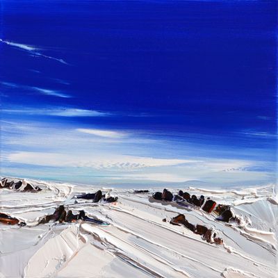 BASIN TO BLUFF - The original painting