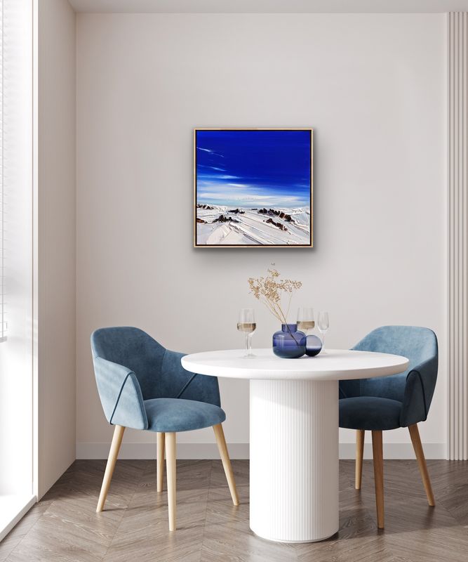 BASIN TO BLUFF - The original painting
