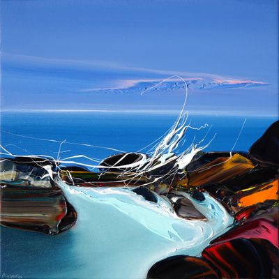 A LITTLE ASLING - The original painting