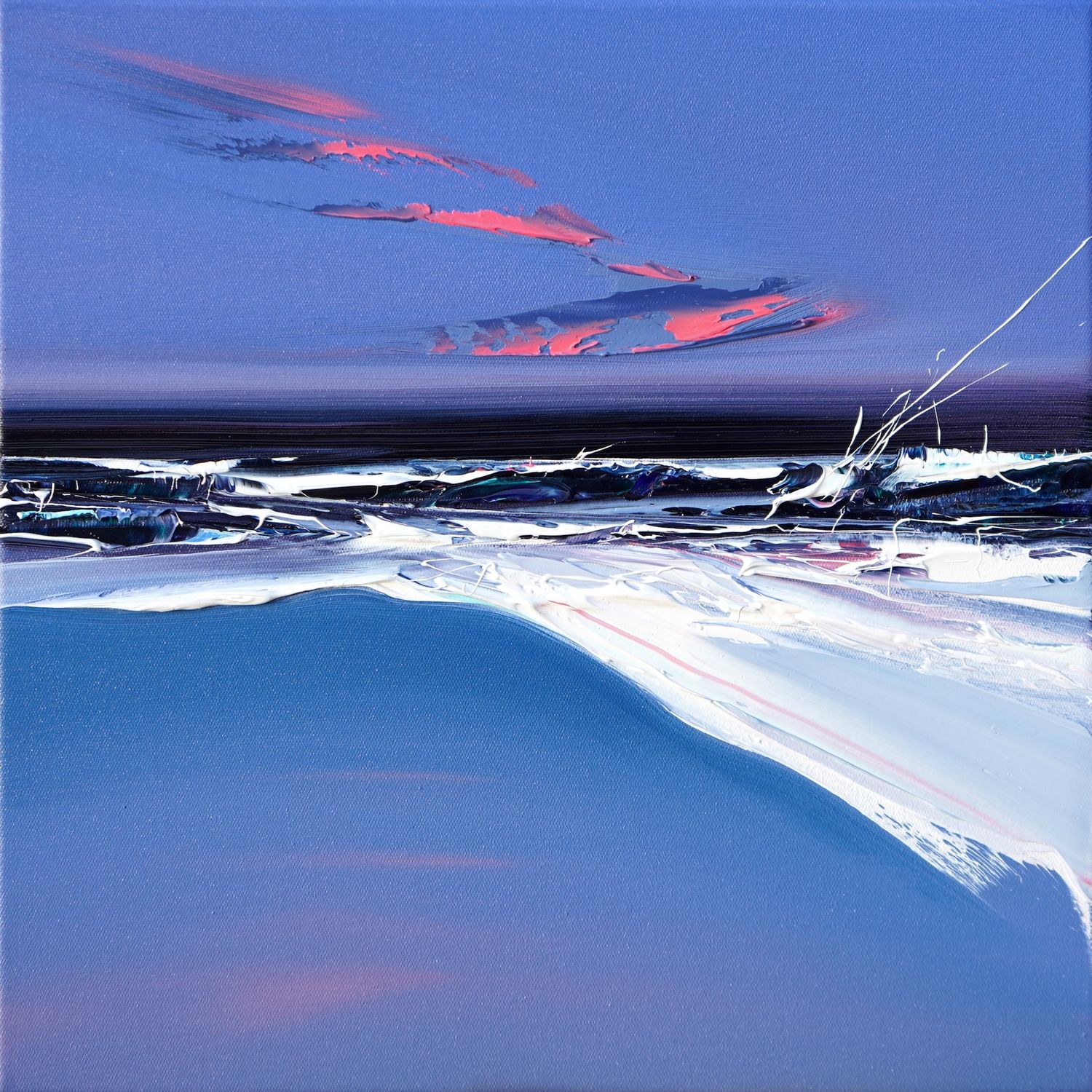 NOTHING A STRAWBERRY SKY CAN'T FIX - The original painting