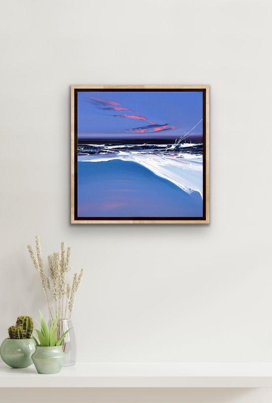 NOTHING A STRAWBERRY SKY CAN'T FIX - The original painting
