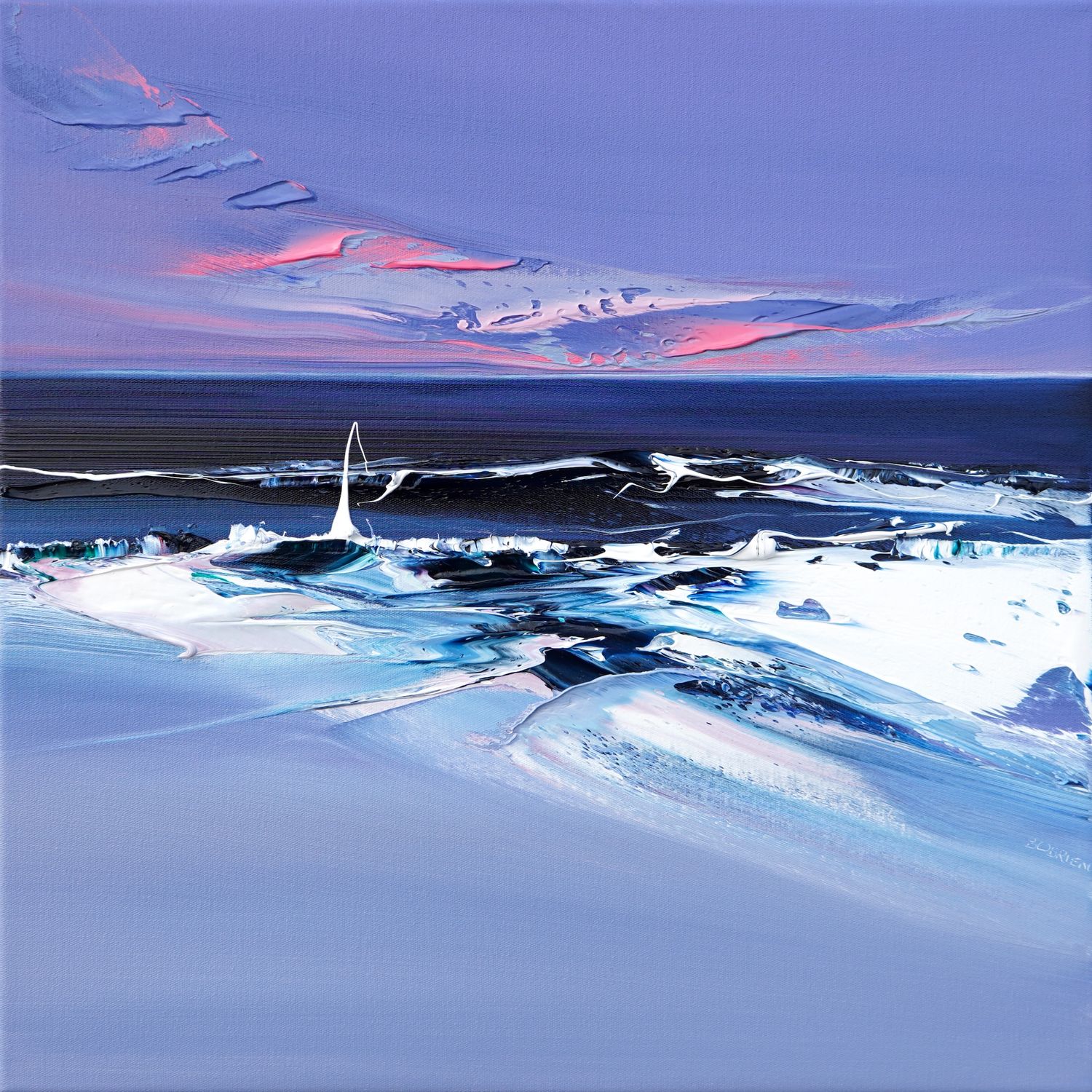 SATURATED ESCAPE - The original painting