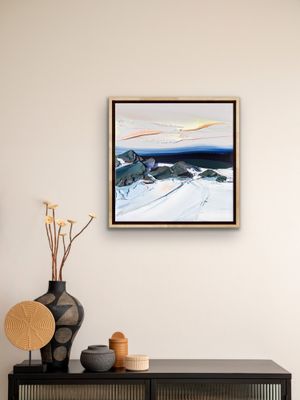PIT STOP UP TOP - The original painting
