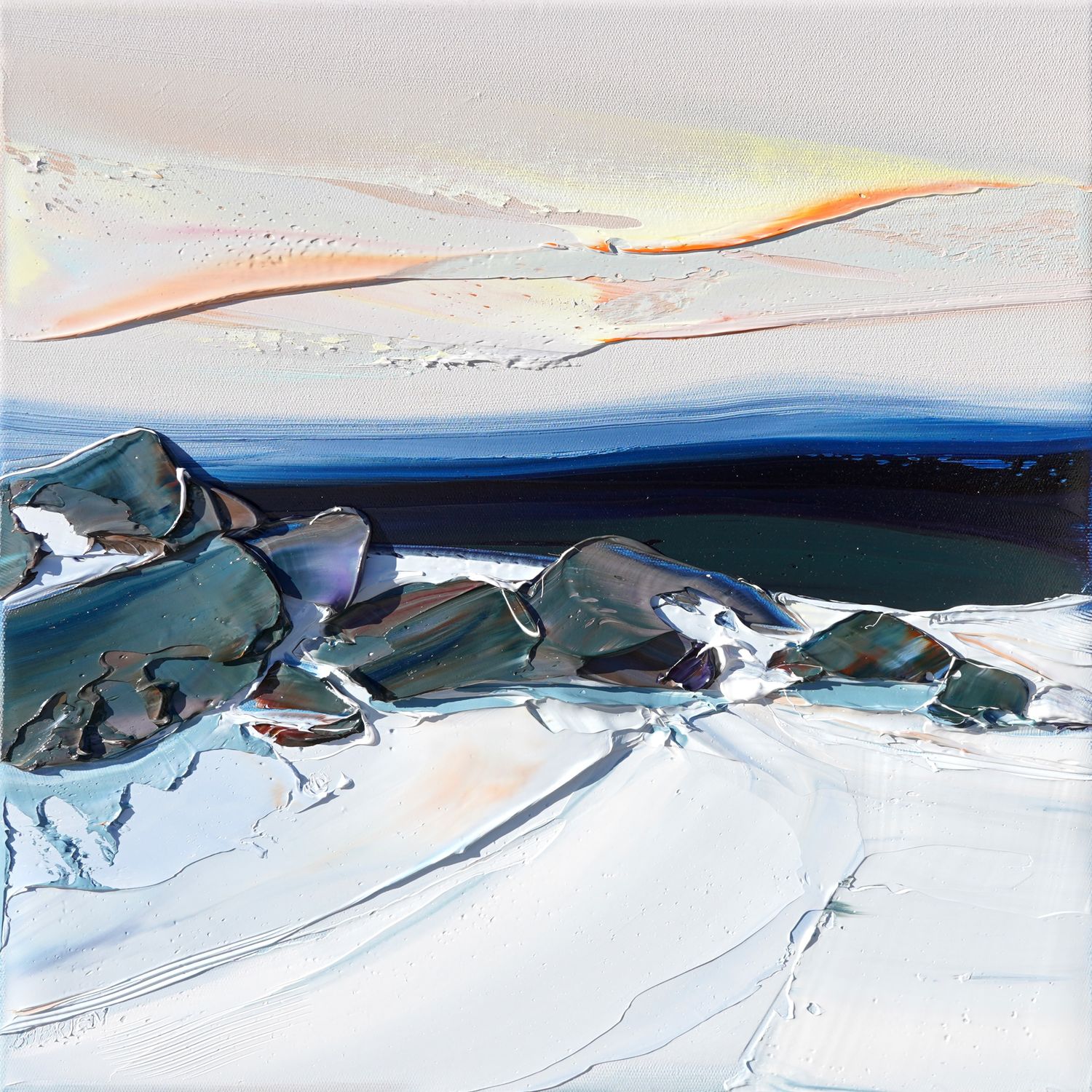 PIT STOP UP TOP - The original painting