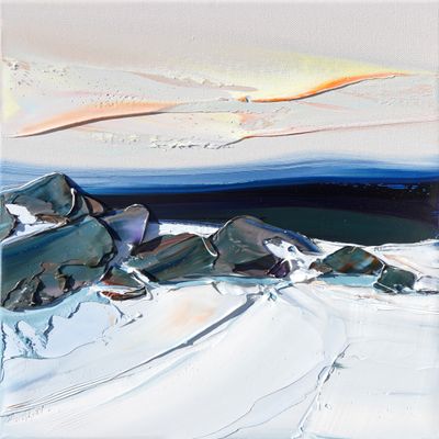 PIT STOP UP TOP - The original painting