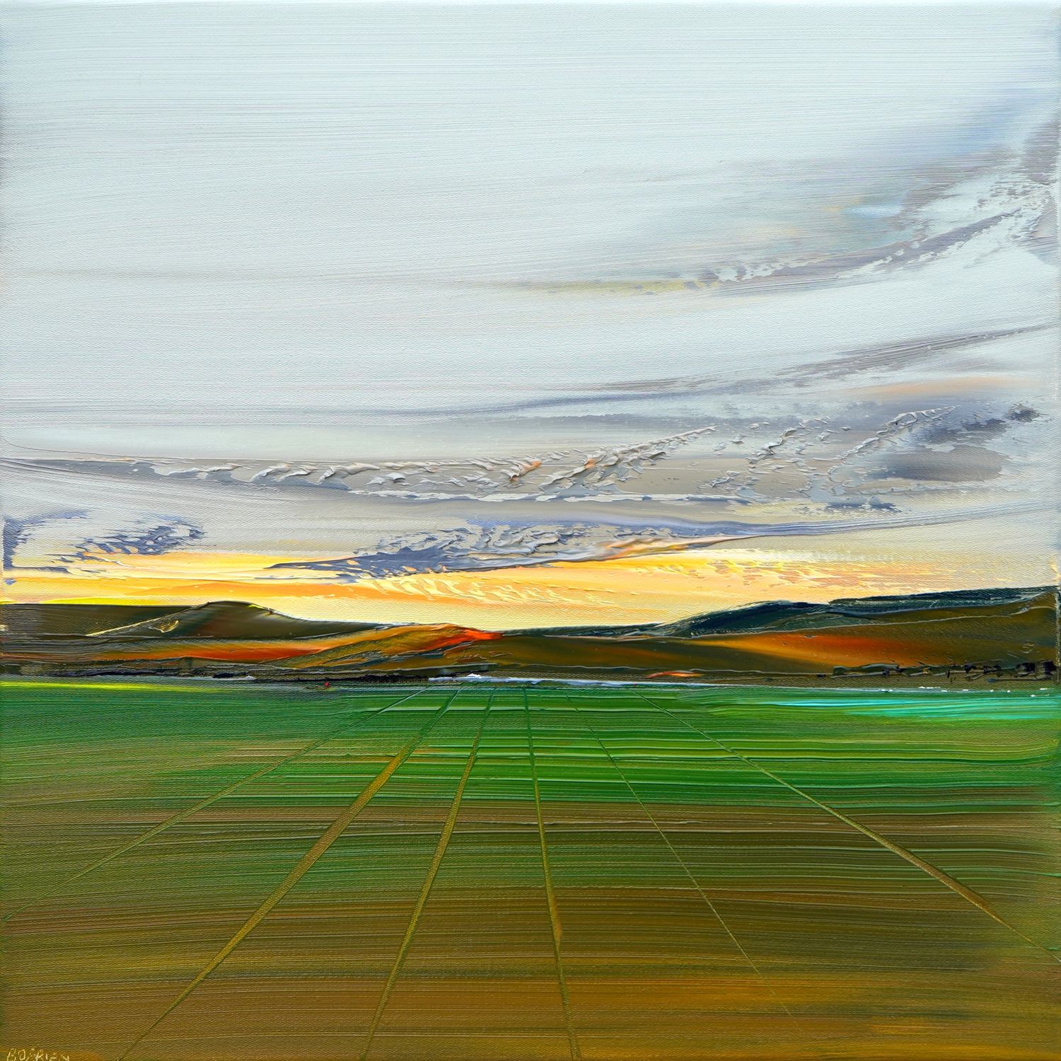 THE FARM - The original painting