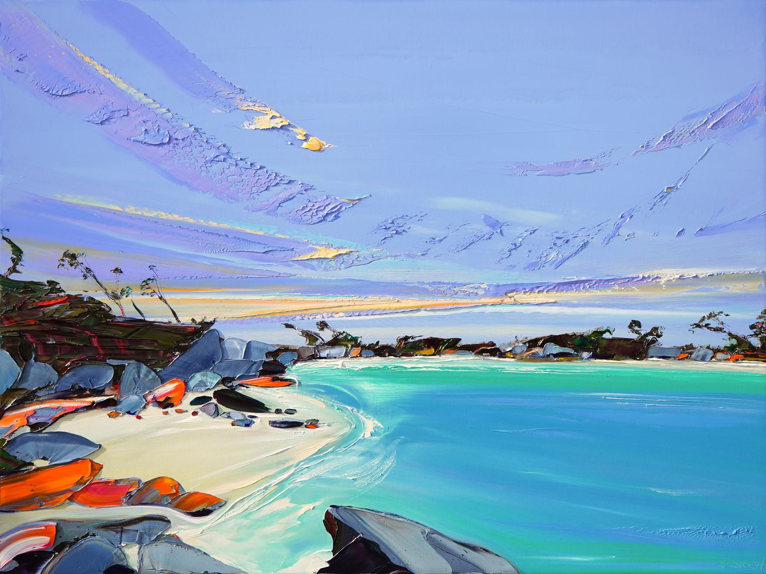 AND THEN WE FOUND COSY CORNER - The original painting