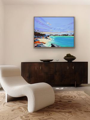 AND THEN WE FOUND COSY CORNER - The original painting