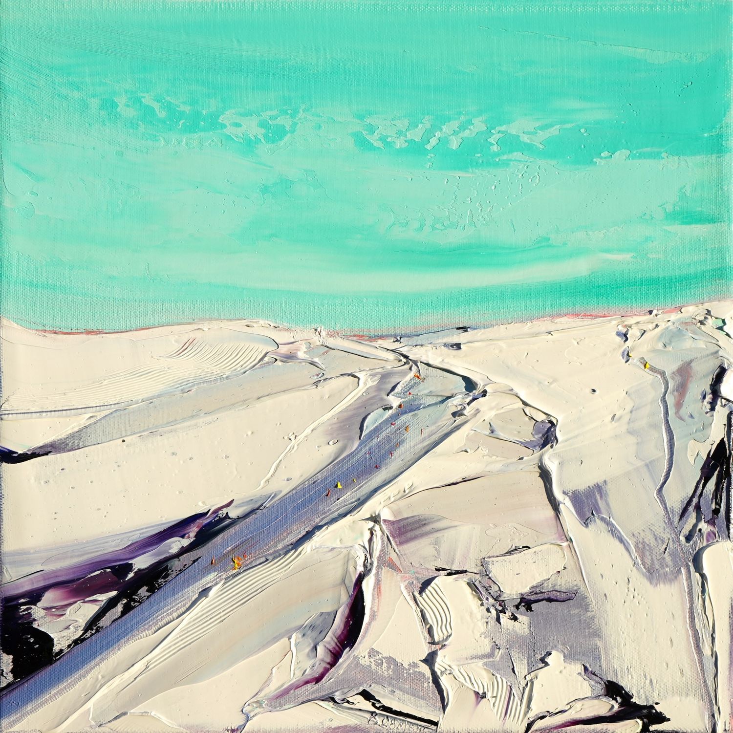 ELECTRIC PLATEAU - The original painting