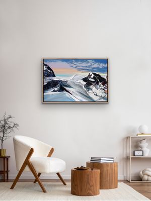 SUMMIT TIME - The original painting