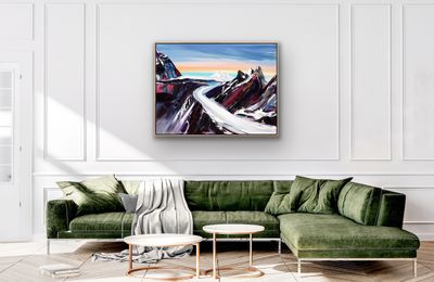 BLACK FEATHER COUNTRY - The original painting