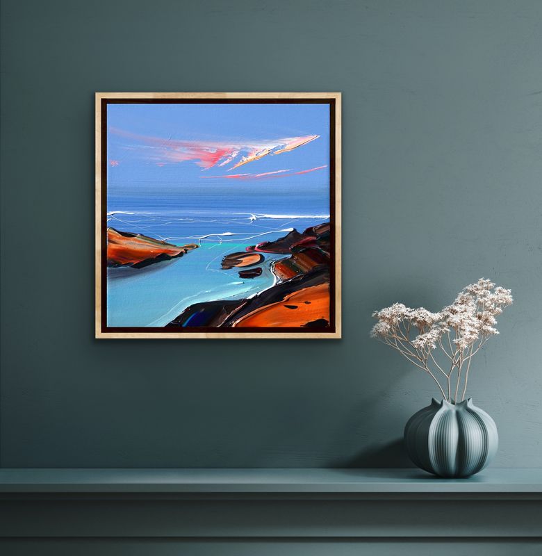 LA PLAGE - The original painting