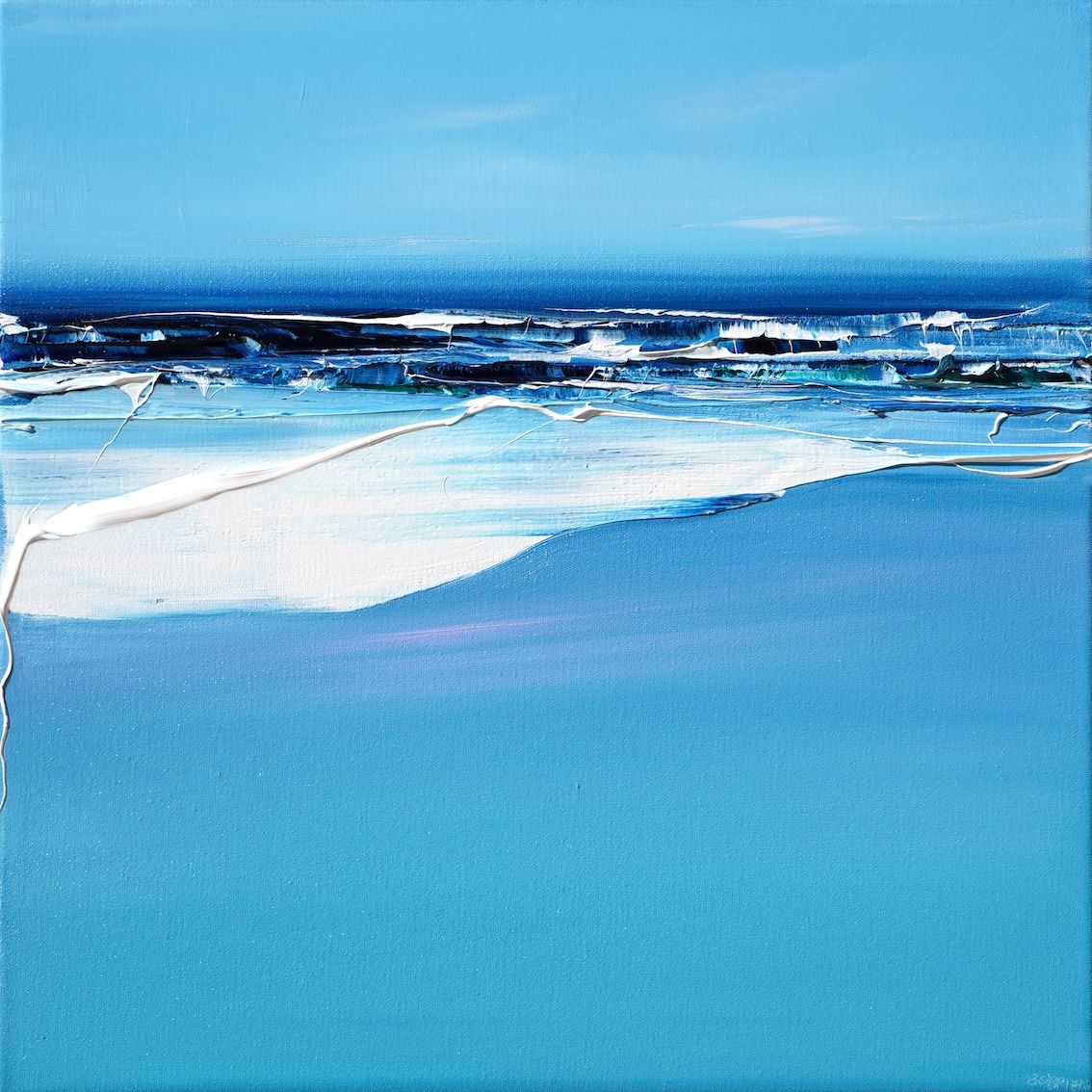 COOL BLUE REASON - The original painting