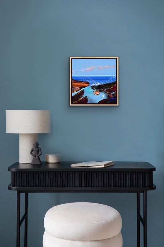 PLAGE NEON - The original painting