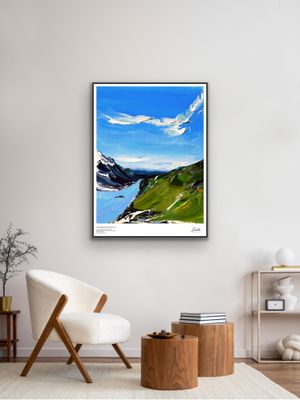 Limited Edition Print - 119cm x 88cm - RESOLUTION AT MAIN RANGE