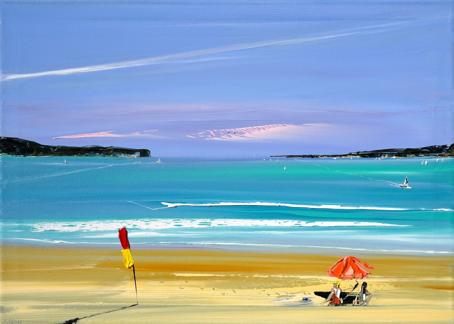HYAMS KINDA DAY - The original painting