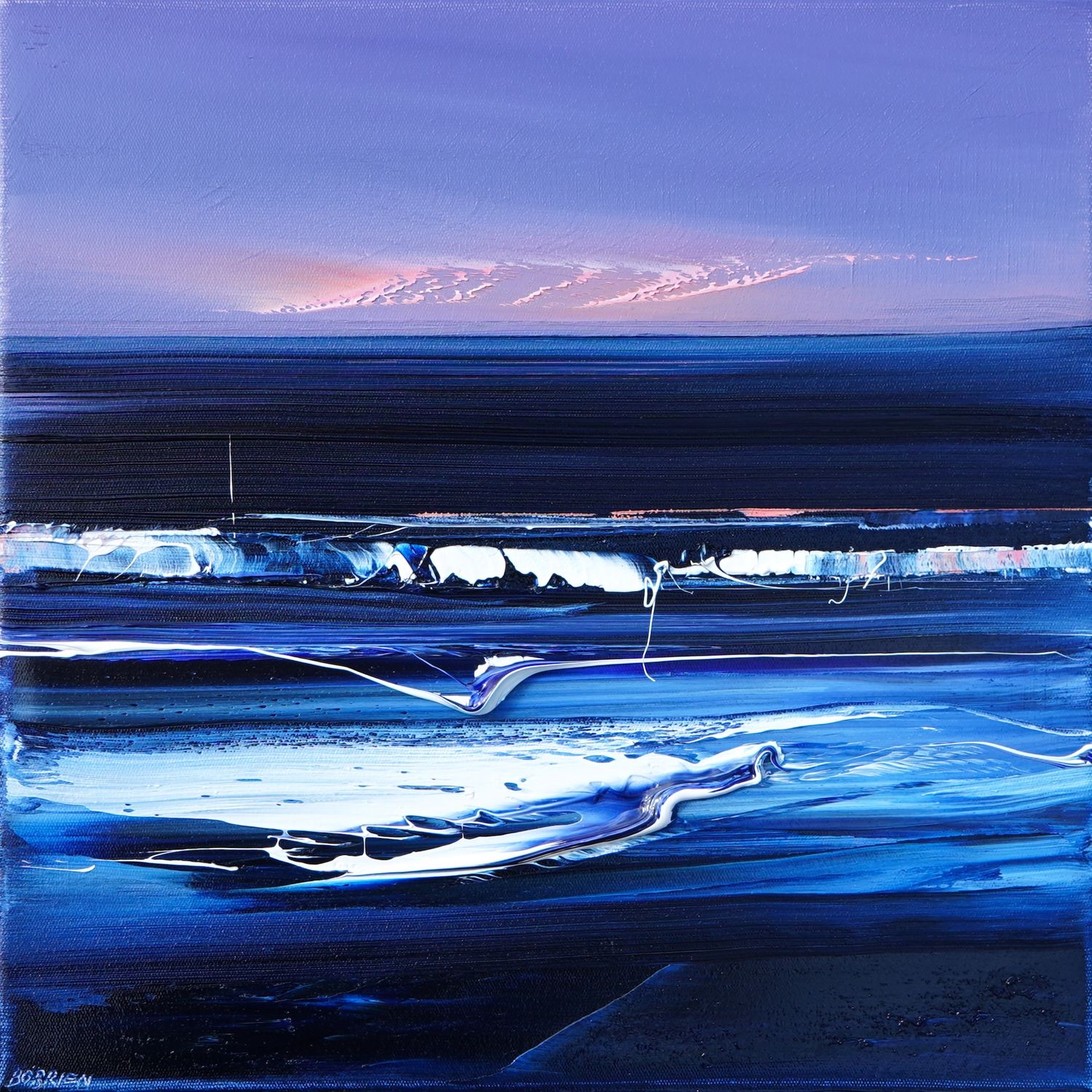 MIDNIGHT AT THE MOVIES - The original painting
