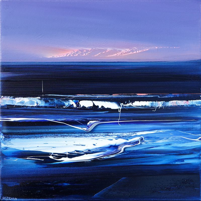 MIDNIGHT AT THE MOVIES - The original painting