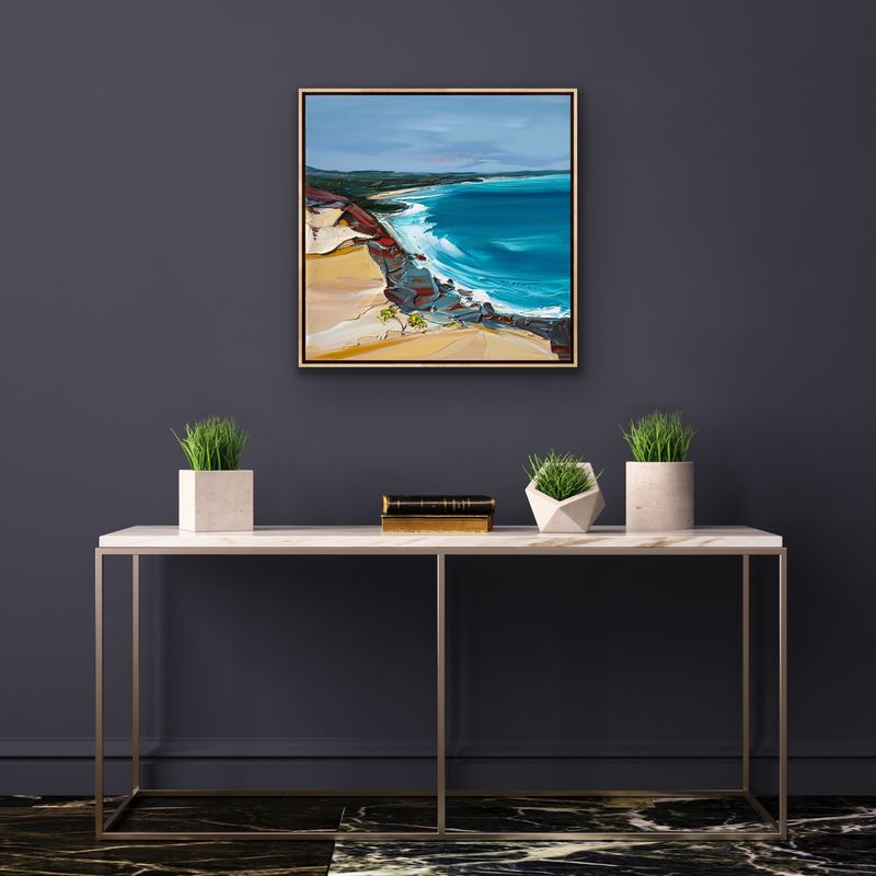 SOUTHERN OCEAN LODGE K.I - The original painting