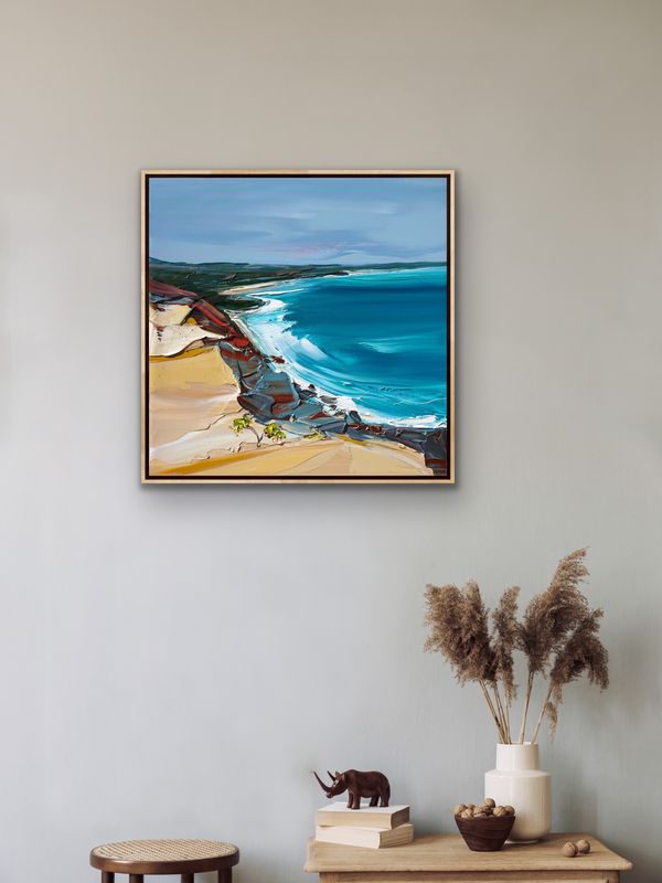 SOUTHERN OCEAN LODGE K.I - The original painting