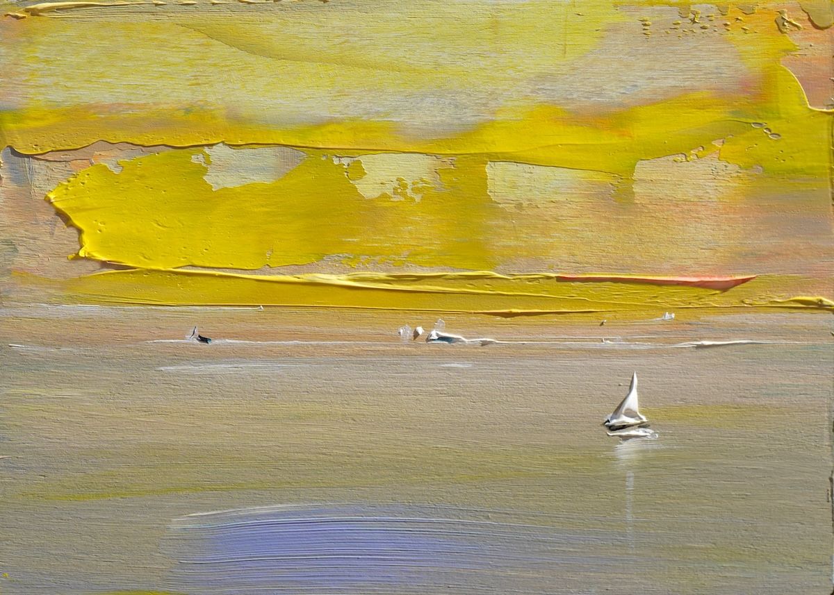 GLORY SKY - The original painting