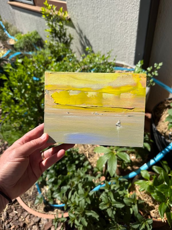GLORY SKY - The original painting