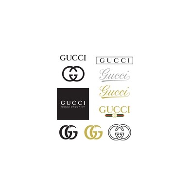 GUCCI Logos Bundle Digital, Printable, SVG, Bundle, Cutfile, Cricut, HIGH QUALITY, Free for Use