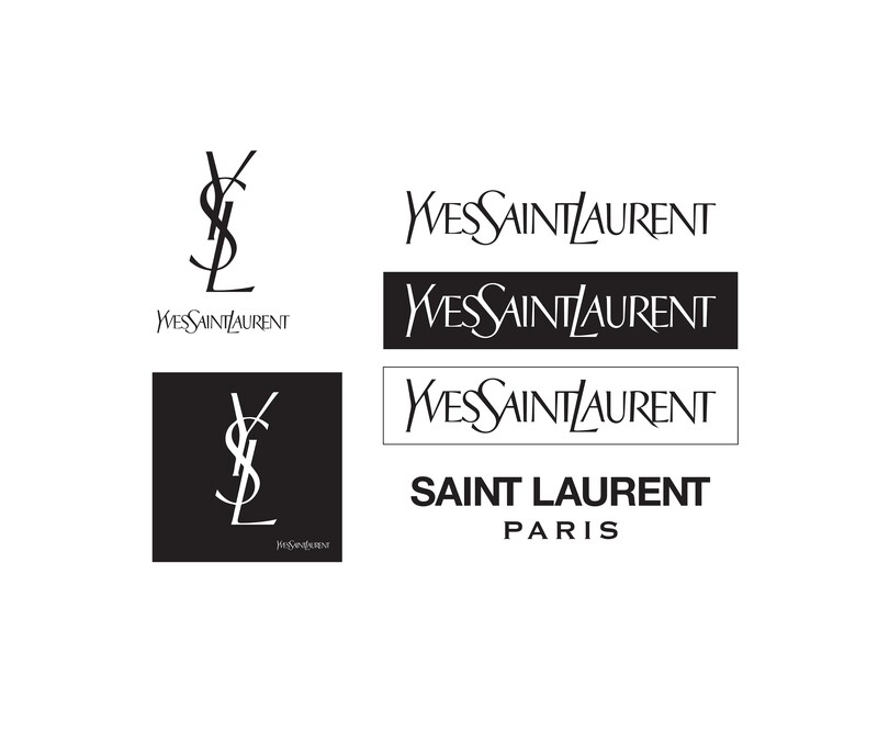 YSL Logos Bundle Digital, Printable, SVG, Bundle, Cutfile, Cricut, HIGH QUALITY, Free for Use