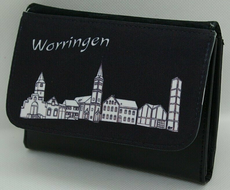 Geldbörse Medium mit Worringer Skyline