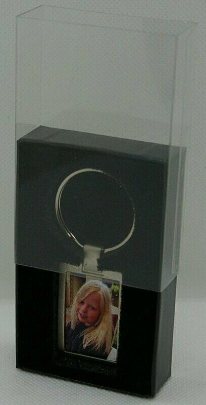 Schlüsselanhänger mit Foto in Geschenkbox