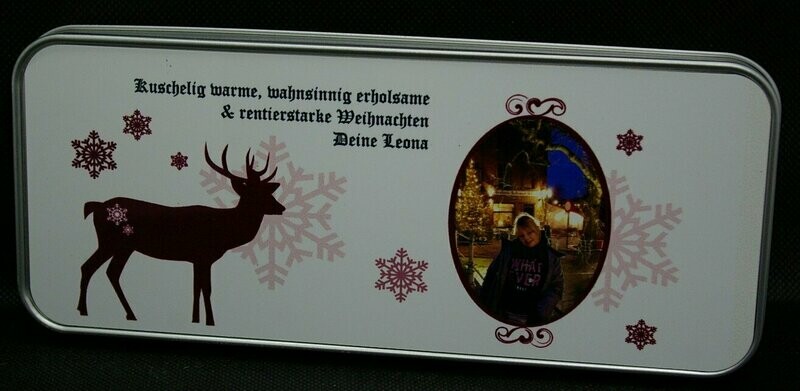 Geschenkdose Rechteck mit Foto