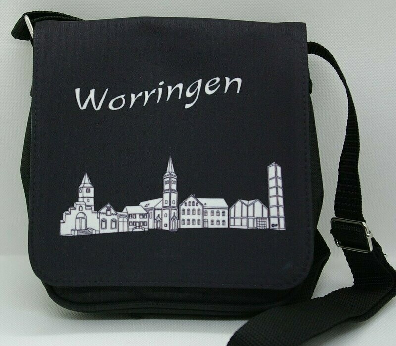 Schultertasche Worringer Skyline - Klein